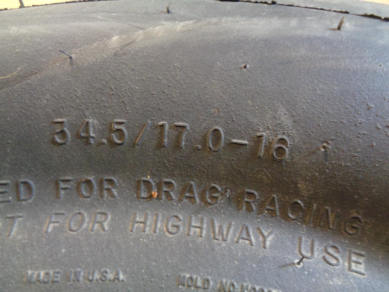 MICKEY THOMPSON ET DRAG 34.5 17 16 DRAG RACING SLICK TIRE 90000000895 BQ3