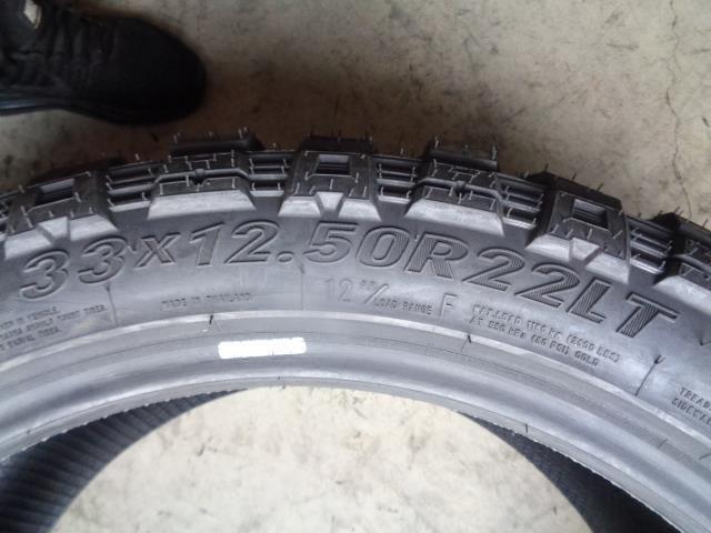 LANCASTER LS-67 M/T LT 33 12.5 22 114Q LRF 12 PLY TIRE LDLB9MA SU16