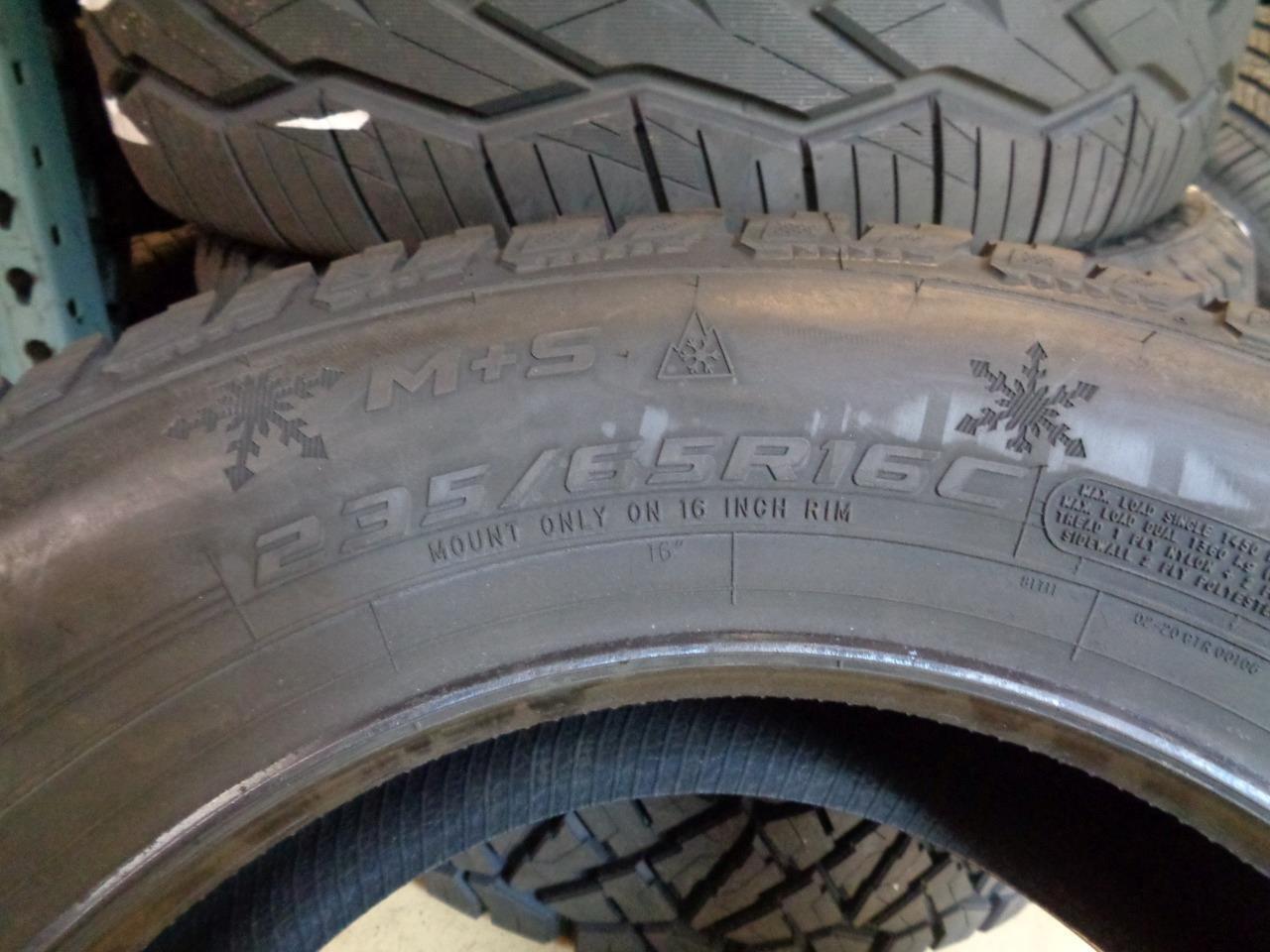 1 NEW TIRE COOPER DISCOVERER SNOWCLAW LT 235 65 16 121/119T LRE10PLY 90000037686