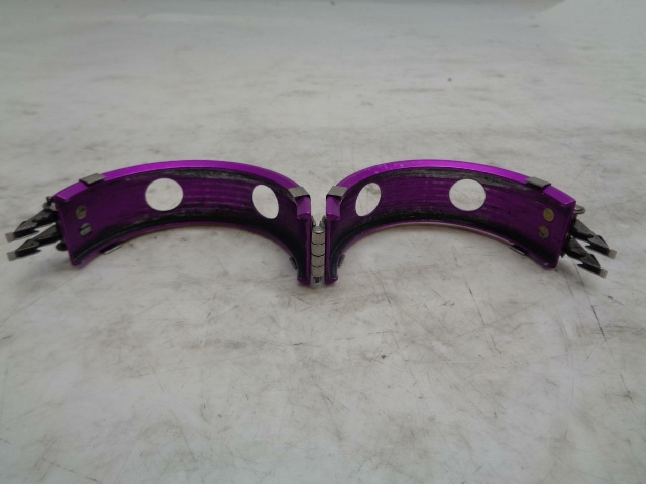 USED SET OF WIGGINS CLAMPS 2-1/2", 1-1/4", 5/8" R11 TB
