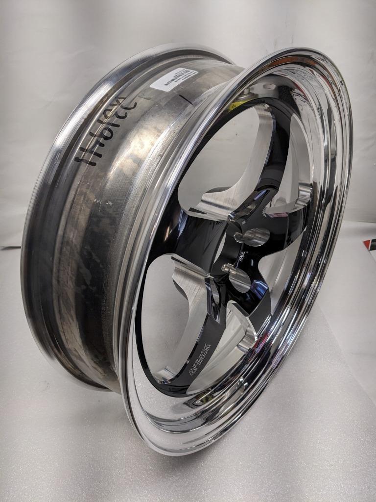 1 WELD 71HB8050A21A S71 WHEEL 18X5 5X114.3 ET-23 BLACK CENTER POLISHED NEW B2