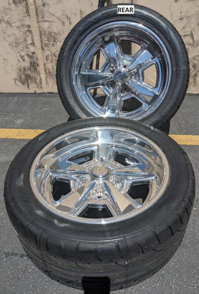 US MAG STAGGERED WHEEL SET 18X10 18X9 5X114.3 NITTO NT555 G2 TIRES 2003484606 B2