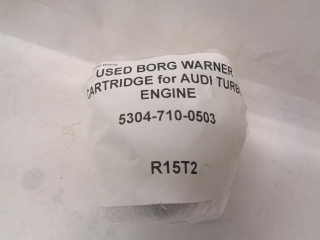 USED BORG WARNER CARTRIDGE for AUDI TURBO ENGINE 5304-710-0503 R15T2