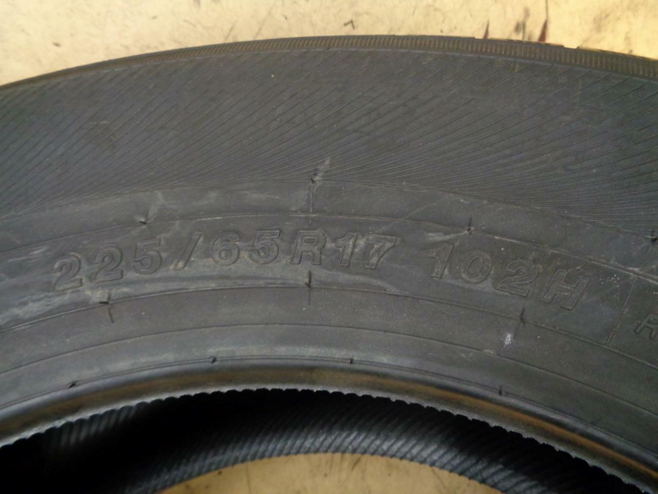 1 NEW YOKOHAMA YK-CTX 225 65 17 102H TIRE