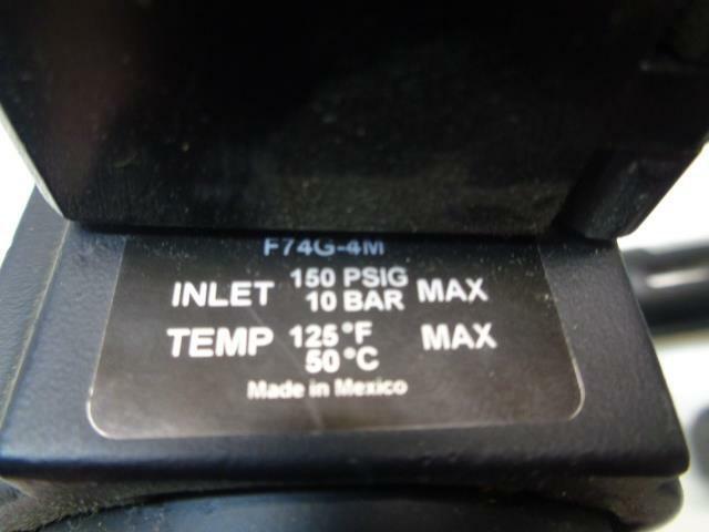 1 USED DIXON MICRO-FOG LUBRICATORS AND PRESSURE VALVE F74 SERIES R11TA