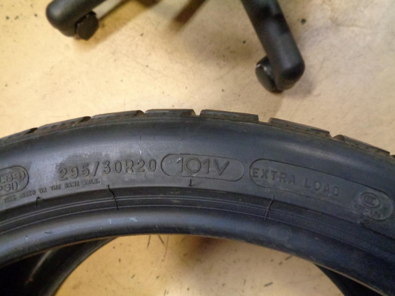 1 NEW TIRE MICHELIN PILOT ALPIN PA4 (N1) PORSCHE 295 30 20 101V XL 35423