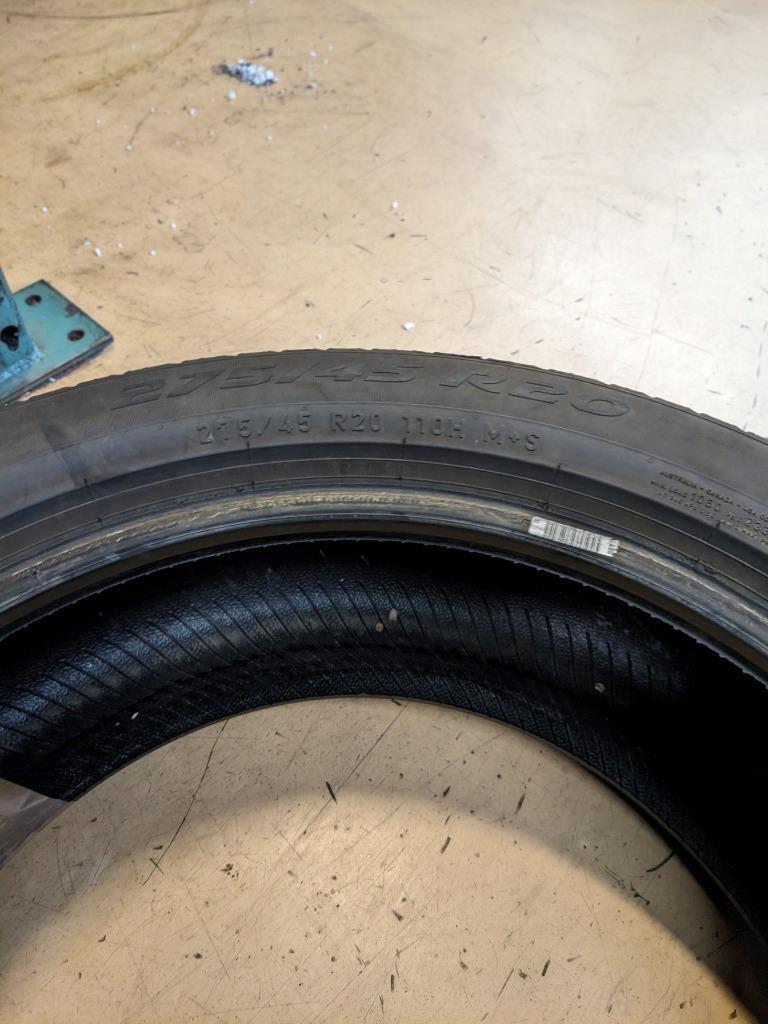 USED PIRELLI SCORPION ZERO (*) (RSC) P 275 45 20 110H XL TIRE 2811700 CQ2