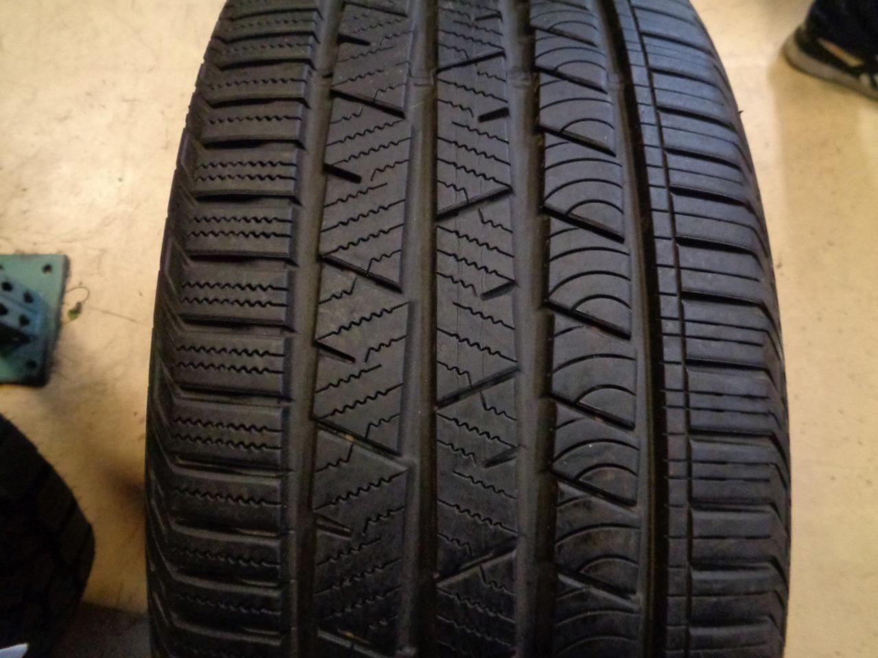 1 USED CONTINENTAL CROSSCONTACT LX SPORT MERCEDES 265 45 20 108H TIRE 3549170000