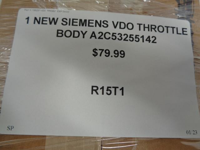 1 NEW SIEMENS VDO THROTTLE BODY A2C53255142 R15T1