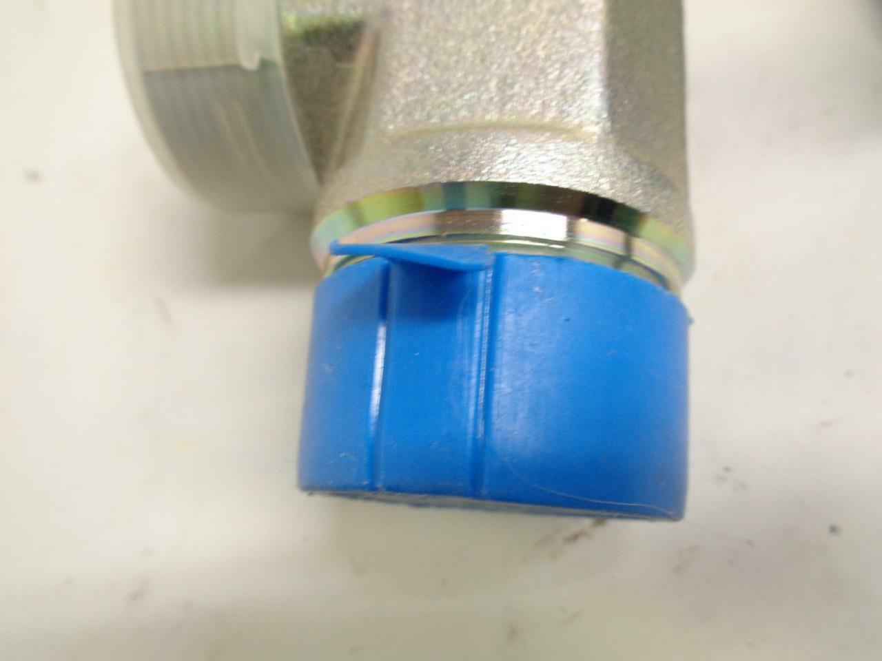 1 NEW PACK OF 2 EATON STEEL 90 DEGREE ELBOW FITTINGS MALE 1-1/2" THREAD R10TD