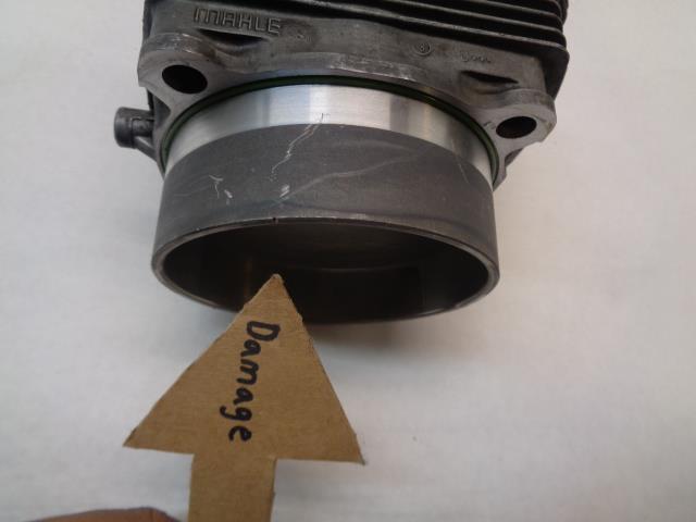 USED MAHLE PORSCHE 911 993 PISTON AND CYLINDER ASSEMBLY 100ZN8 W1 PC1 R21