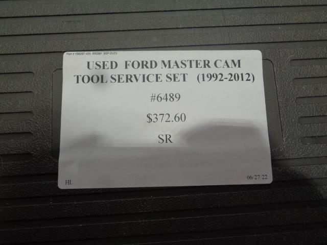 USED FORD MASTER CAM TOOL SERVICE SET 1992-2012 6489 BSR35