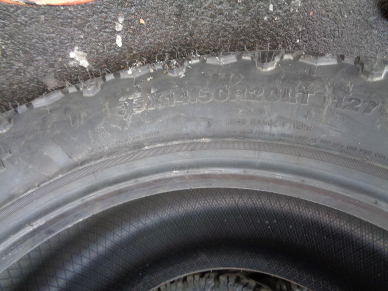 2 VENOM POWER TERRA HUNTER R/T+ LT 35 14.5 20 127Q LRF 12PLY TIRES CVPRT14 BQ1