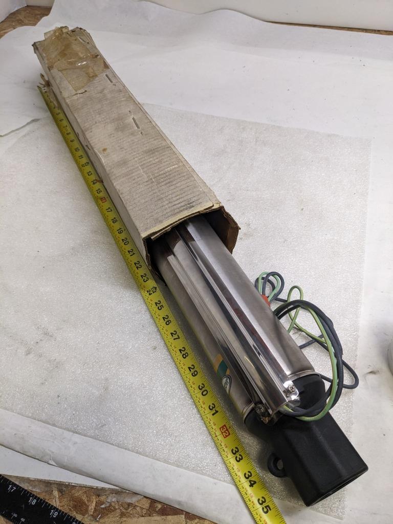 JACUZZI SUBMERSIBLE WELL PUMP 2-WIRE 12GPM 1.5HP 230V 60HZ NEW H1