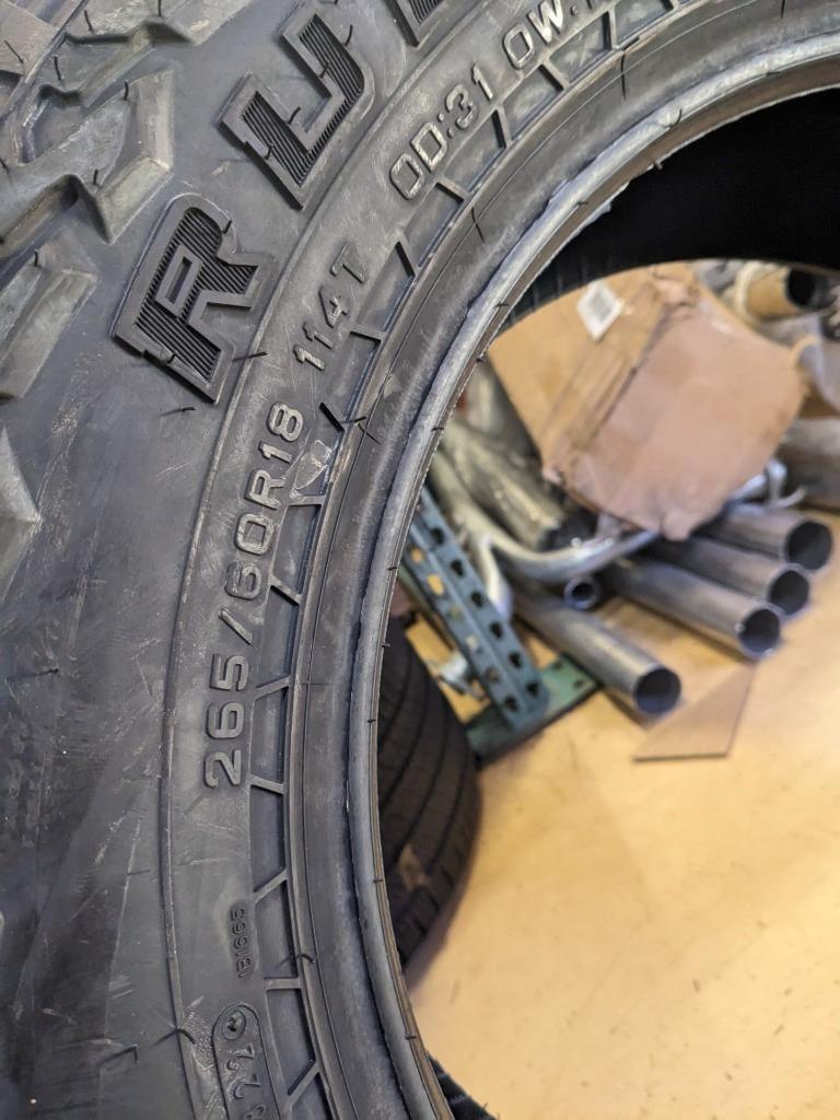 2 FALKEN RUBITEK A/T 01 P 265 60 18 114T SL TIRES 28074805 CQ2