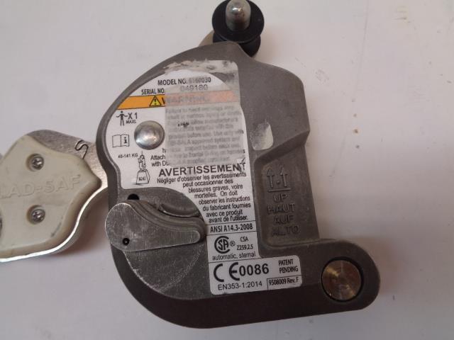 1 NOS 3M DBI-SALA LAD-SAF X2 DETACHABLE CABLE TRAVELLER 6160030 R18T1