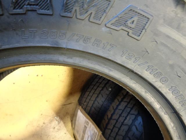 1 NEW TIRE YOKOHAMA GEOLANDAR MT G003 285 75 17 121/118S LRE/10PLY 005529