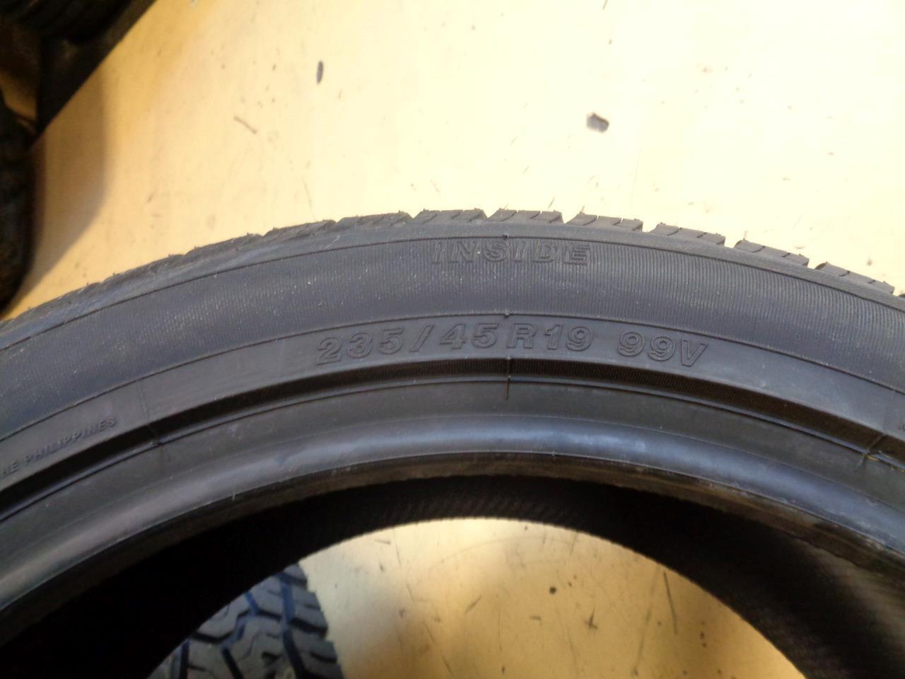 2 TIRES YOKOHAMA AVID ASCEND GT P 235 45 19 99V XL 32745 BQ2