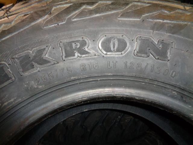 ACCELERA OMNIKRON A/T LT 265 75 16 123/120Q LRE 10PLY TIRE 1200031873 CQ1