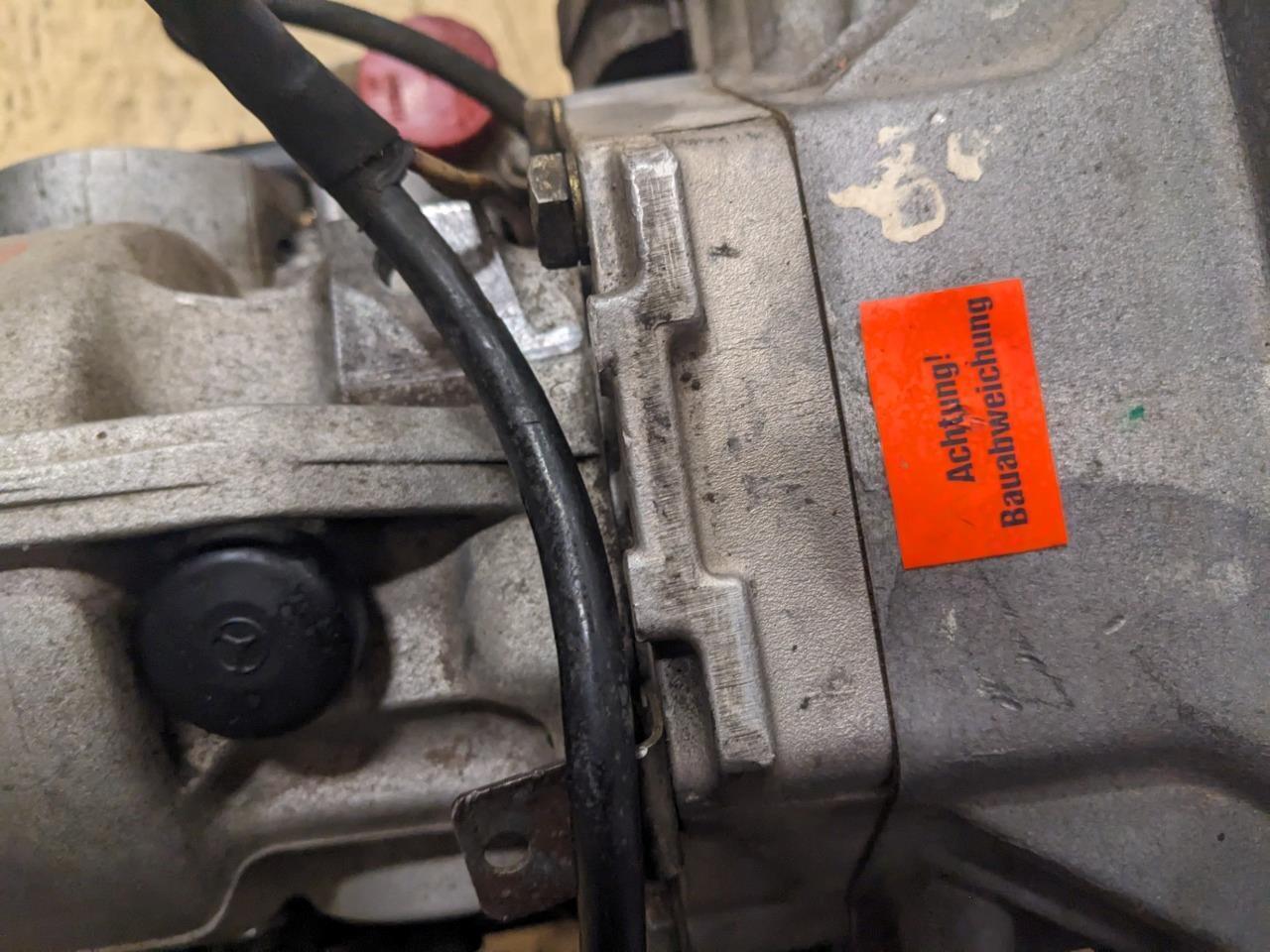 USED PORSCHE 1986 928 COMPLETE 5 SPEED AUTOMATIC TRANSMISSION ASSEMBLY B2