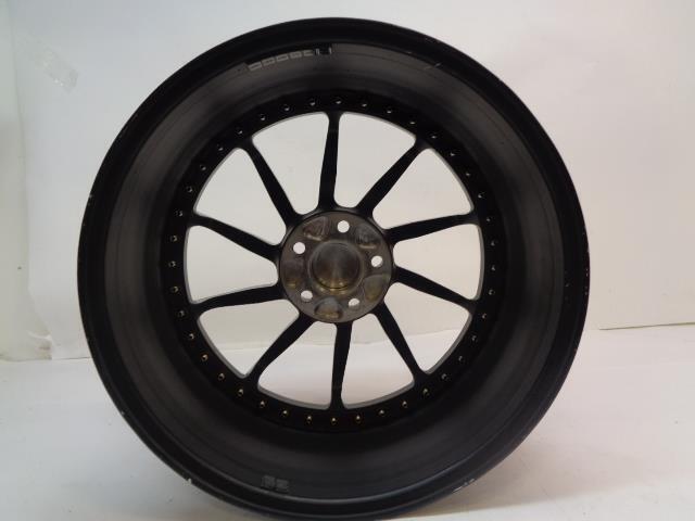 USED BRIXTON FORGED R10D TARGA 3 PC 20X9 5X112 MATTE BLACK/ORANGE WHEEL WR