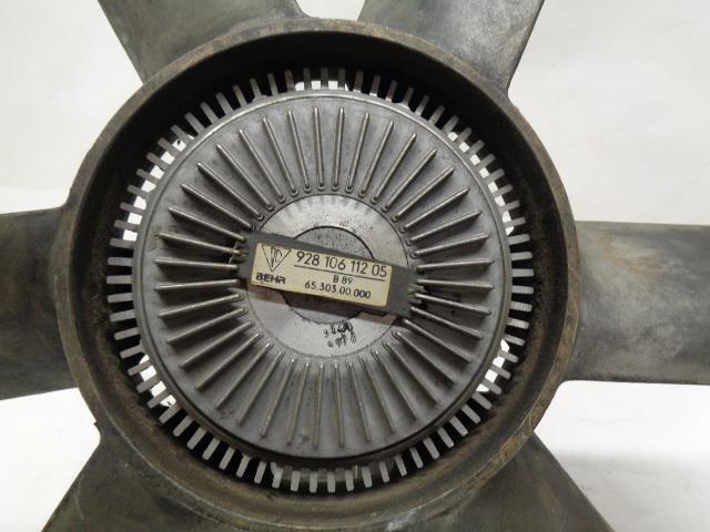 USED GENUINE PORSCHE VISCOUS CLUTCH FAN CARRIER PULLEY W/ MERCEDES-BENZ FAN R20