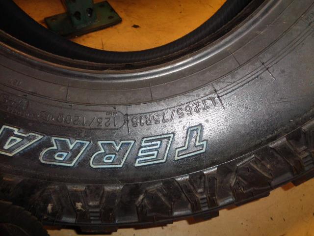 HERCULES TERRA REAC M/T OWL LT 265 75 16 123/120Q LRE 10PLY TIRE 90000023542 BQ4