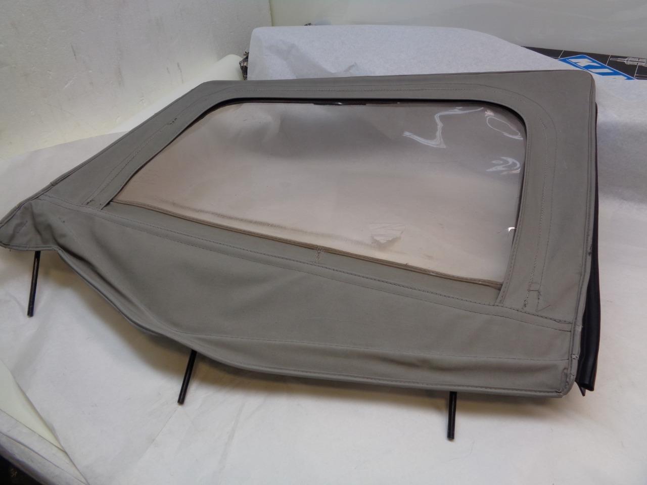 USED OEM JEEP WRANGLER TJ/LJ GRAY HALF WINDOW (DRIVER) SR