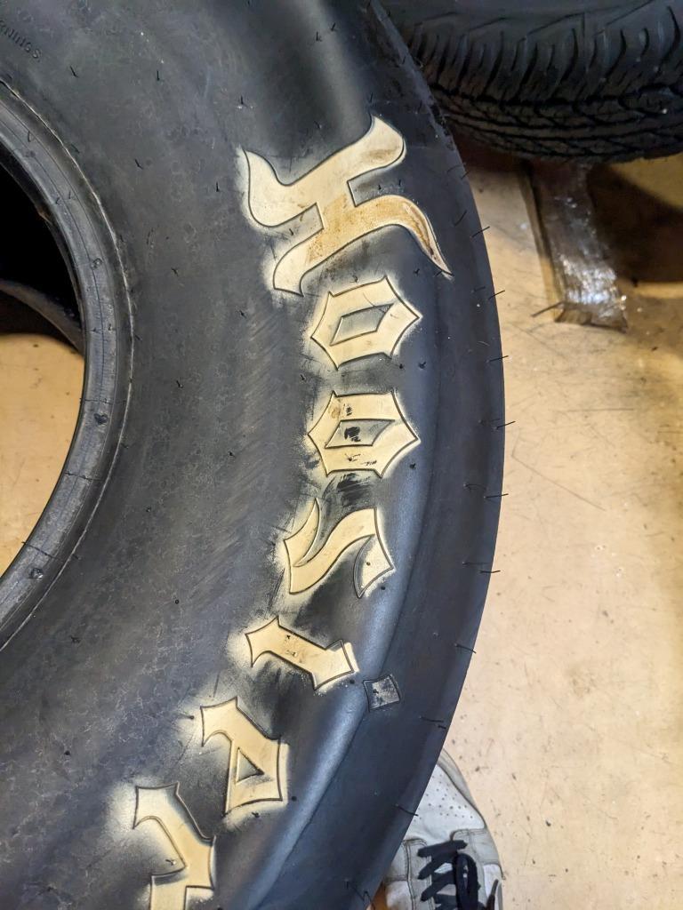 USED HOOSIER BR3 DRAG WL 15 34 16 DRAG RACING SLICK TIRE 18771BR3CQ3
