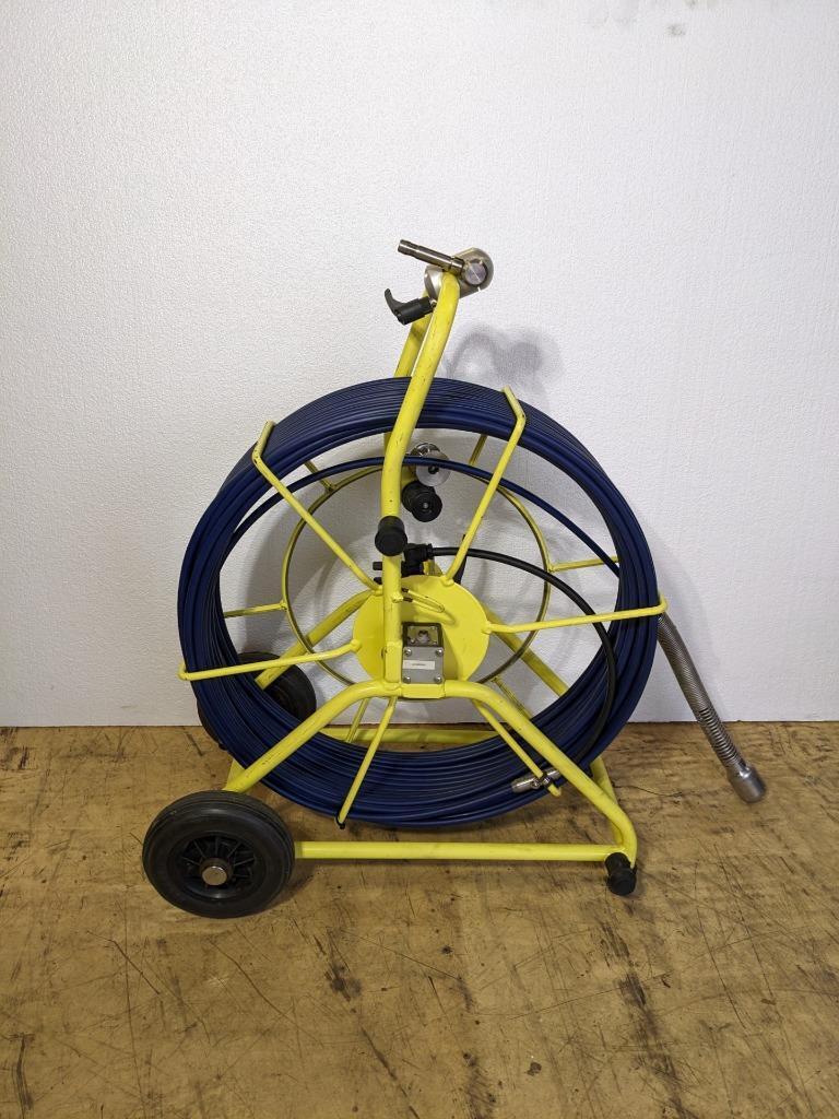 USED PINE ENVIRONMENTAL PEAR POINT P342 FLEXIPROBE REEL W/ CASE 200' B2