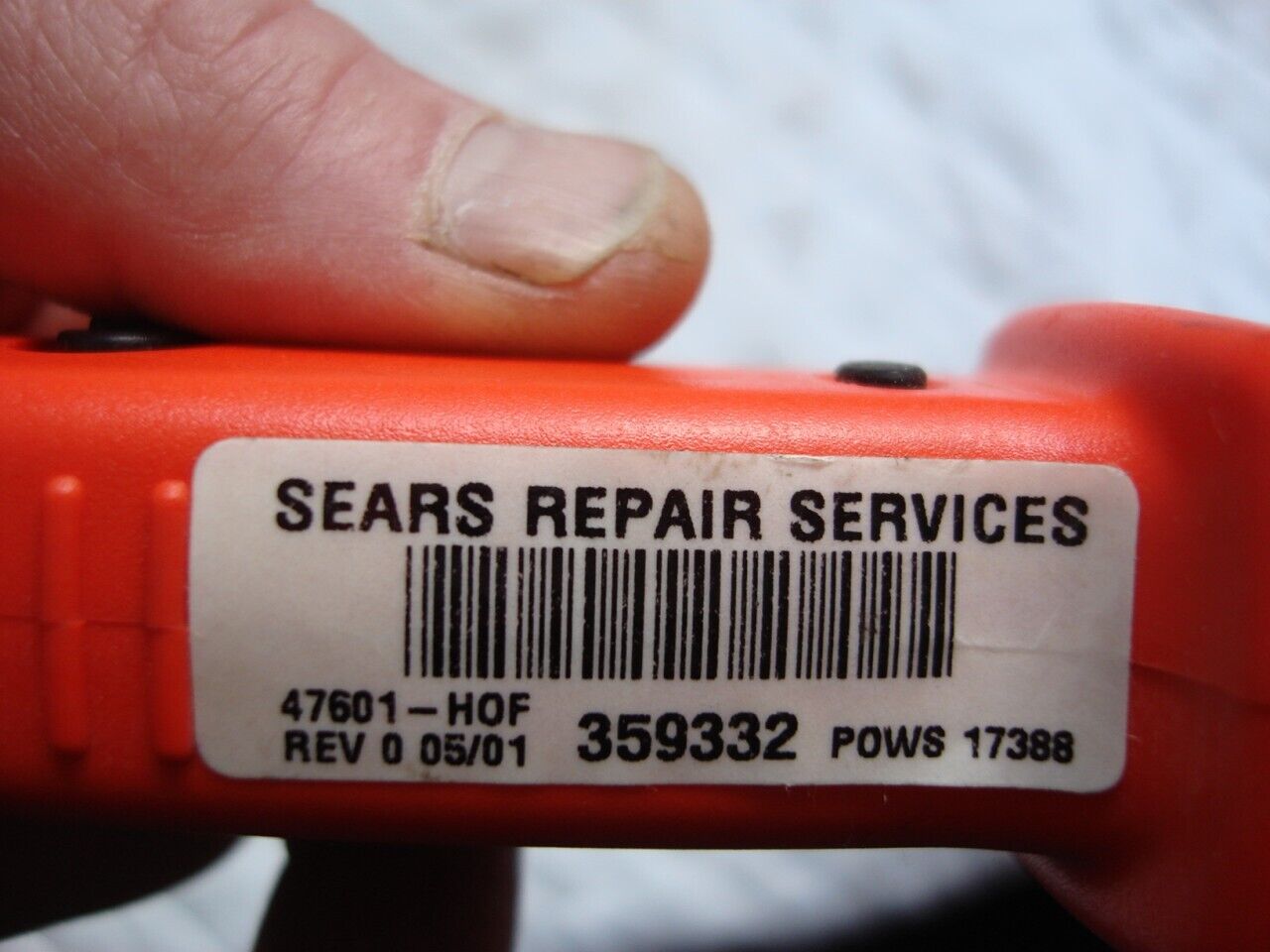 METERMAN AD40A DIGITAL MINI CLAMP VOLTAGE METER REMAN R22T7