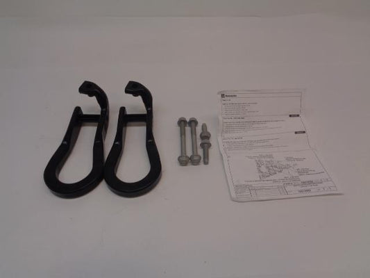 1 PAIR GENUINE GM HEAVY DUTY TOW HOOKS FOR SILVERADO SIERRA 22850282 R18T1