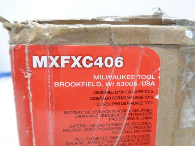 BRAND NEW MILWAUKEE MX FUEL RED LITHIUM MILWAUKEE BATTERY PACK MXFXC406 R13