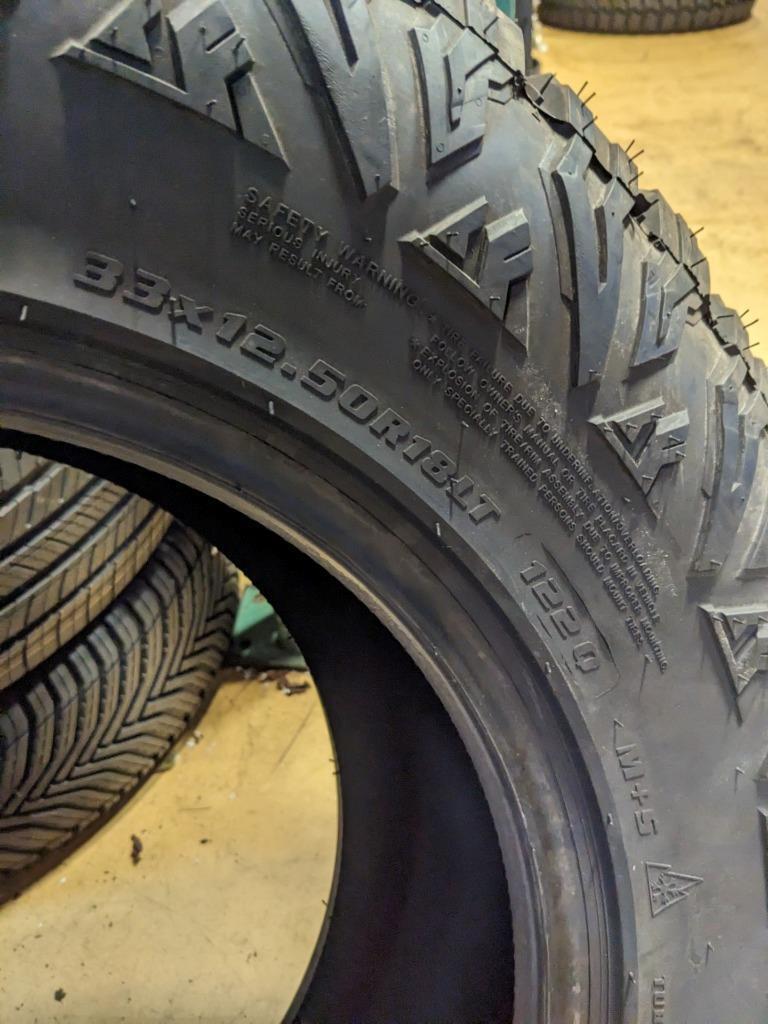 DELIUM TERRA HUNTER A/TX BSW LT 33 12.50 18 122Q LRF12PLY TIRE D263280 CQ3