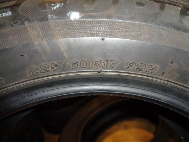 USED BRIDGESTONE ECOPIA H/L 422 PLUS P 225 60 17 99H SL TIRE 009534 BQ4