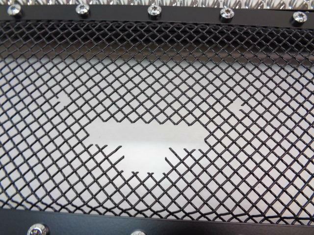 T-REX GRILLES 3PC BLACK TORCH GRILLE FOR NISSAN TITAN 16-19 20" LED LIGHT BAR