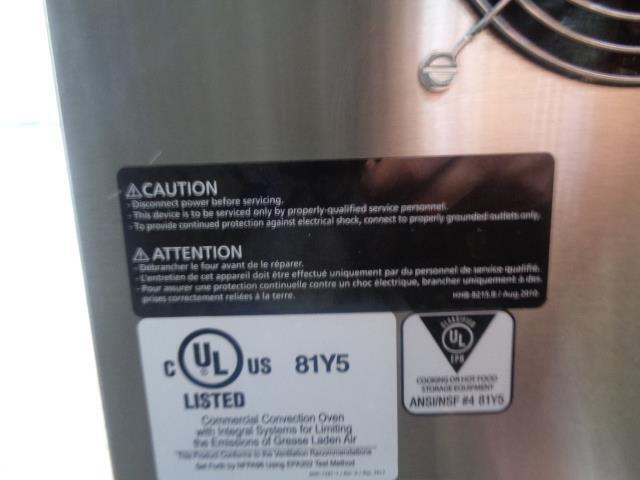 TURBOCHEF FIRE COUNTERTOP PIZZA OVEN USED N.7 BSFLOOR