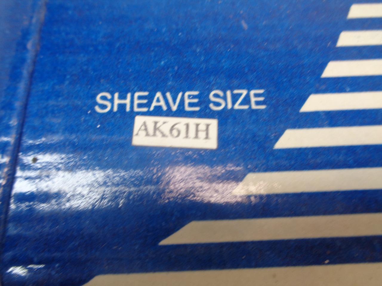 1 NEW SST CORPORATION AK61H SHEAVE R15T1