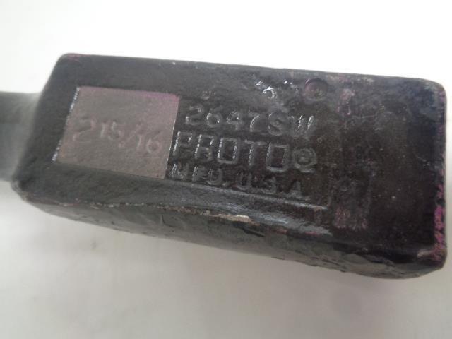 PROTO 2647SW HEAVY DUTY 2-15/16" 12PT OFFSET BOX END STRIKING WRENCH R22