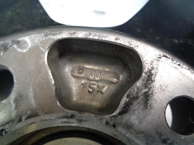 1 RAYS ENGINEERING WVG2E35EA VOLK RACING WHEEL 15X8JJ 35MM 5X114.3 & CAP USED WR