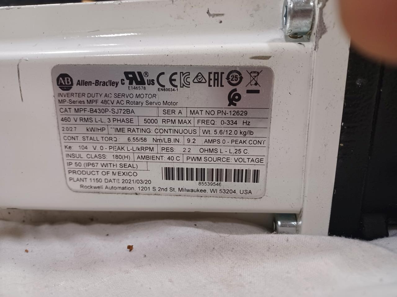 1 NEW SEW EURODRIVE GEAR MOTOR KH37 AQH100/4 90.8021352604.0001.21 BSRG5