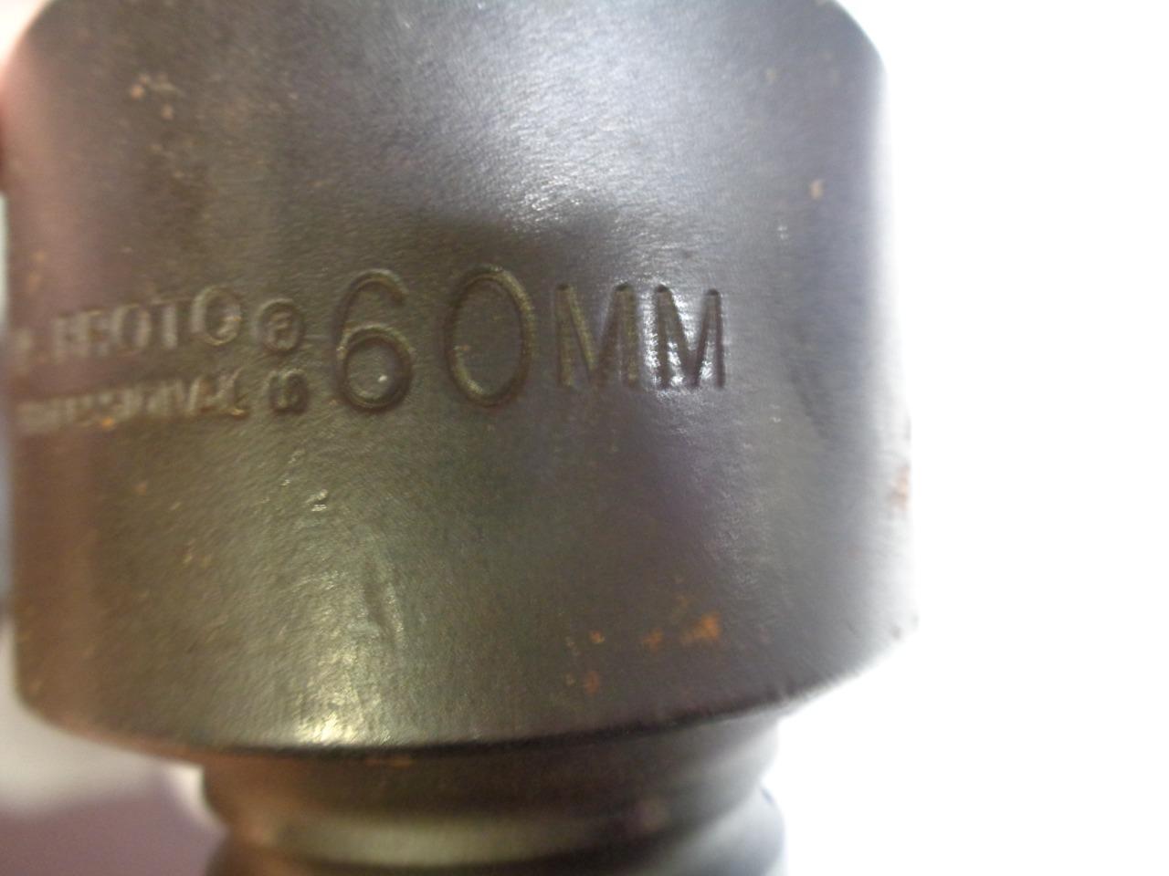 1 NEW STANLEY PROTO 1" DRIVE IMPACT SOCKET 60mm 6 POINT 10060M R22