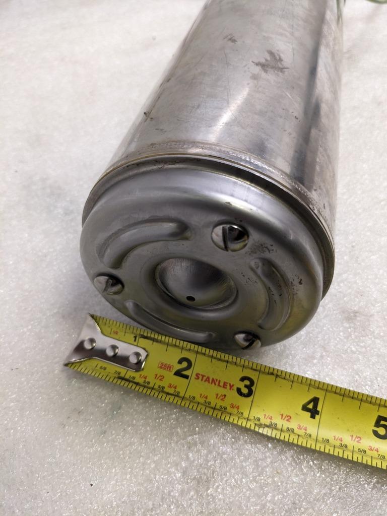 WATER ACE R302A SUBMERSIBLE 4" DEEP WELL PUMP 3-WIRE 1HP 10GPM 230V NEW H2