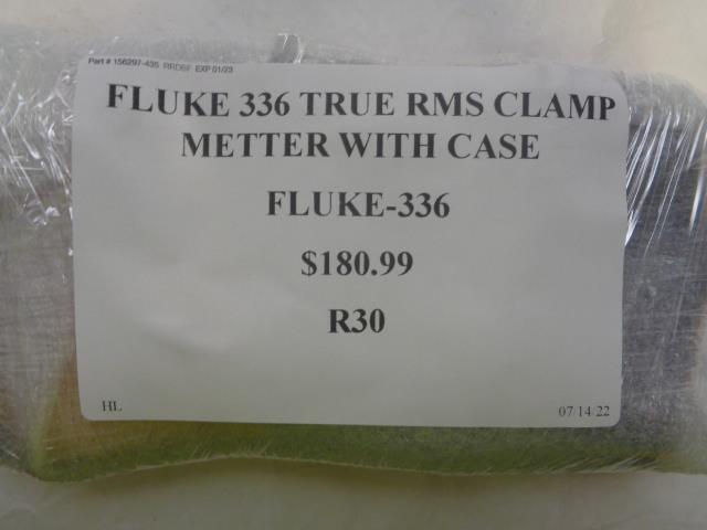 FLUKE 336 TRUE RMS CLAMP METER WITH CASE FLUKE-336 R30