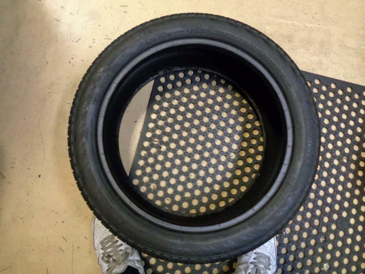 1 USED CONTINENTAL CONTIPROCONTACT SSR BMW 225 45 18 91VB 8/32" TIRE 15484690000