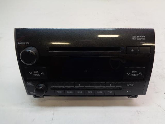 1 USED RADIO CD PLAYER 86120-0C290 FOR TOYOTA TUNDRA 2009-2013 R17