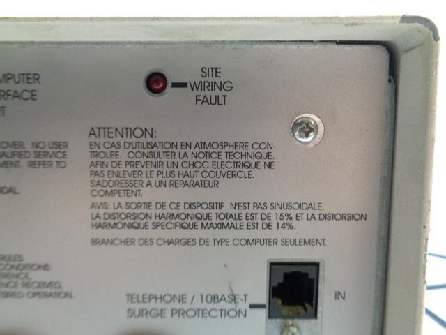 USED OLD STOCK APC BACK-UPS PRO 1000 BATTERY BACK UP WHITE R32