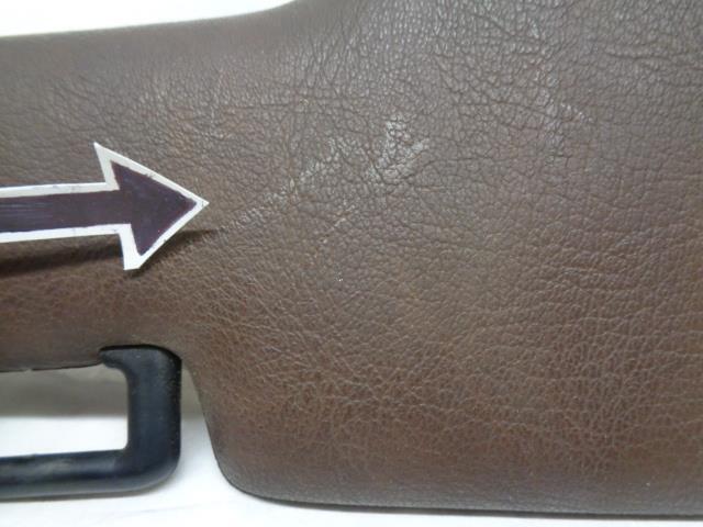 USED BROWN PORSCHE 928 VISOR 928 731 238 02 R20T5