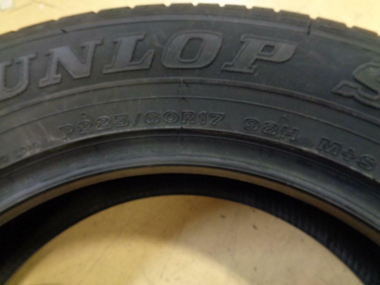 1 NEW DUNLOP GRANDTREK ST20 P225 60 17 98H SL ALL SEASON TIRE 290139030 Q1