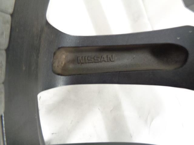 USED NISSAN 18X9 ET1 5X114.3 10 SPOKE OEM GLOSS BLACK WHEEL WR